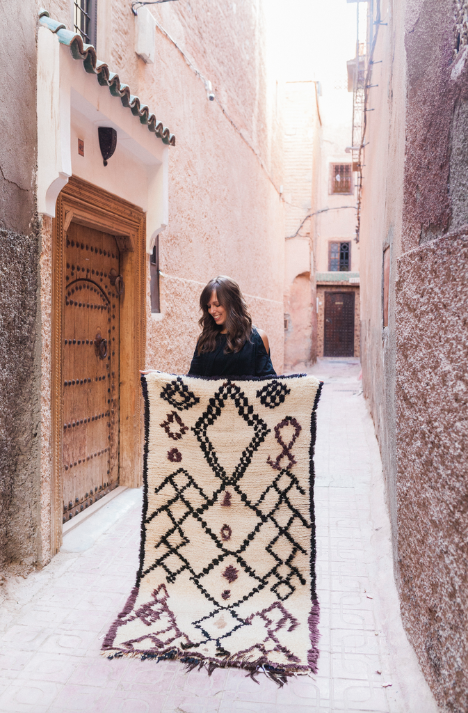 Adilah - Vintage Moroccan Talsint Rug